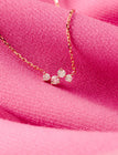 collier en or 18 carats et diamants recyclés