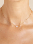 collier en or 18 carats et diamants recyclés