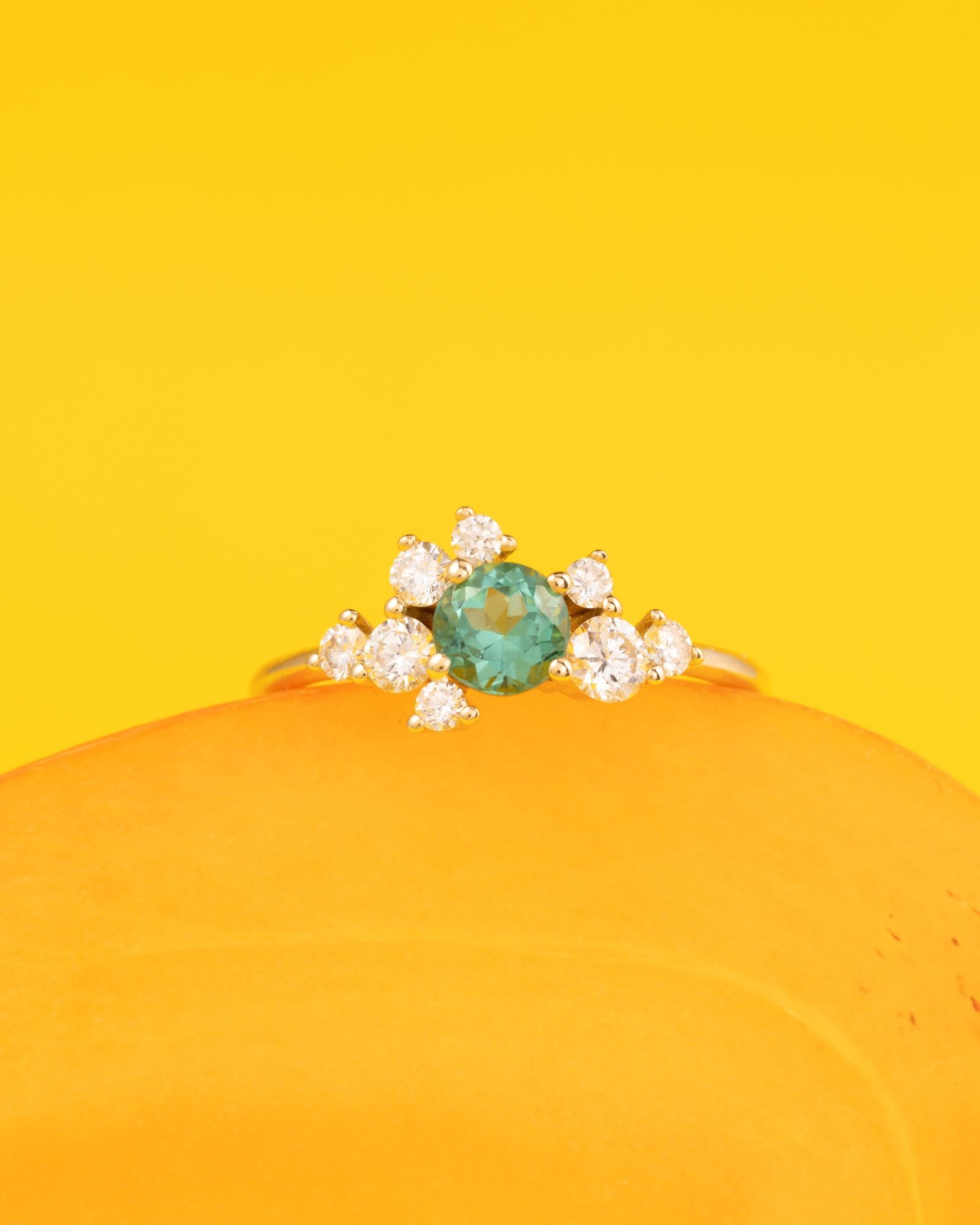 Madeleine tourmaline et diamants