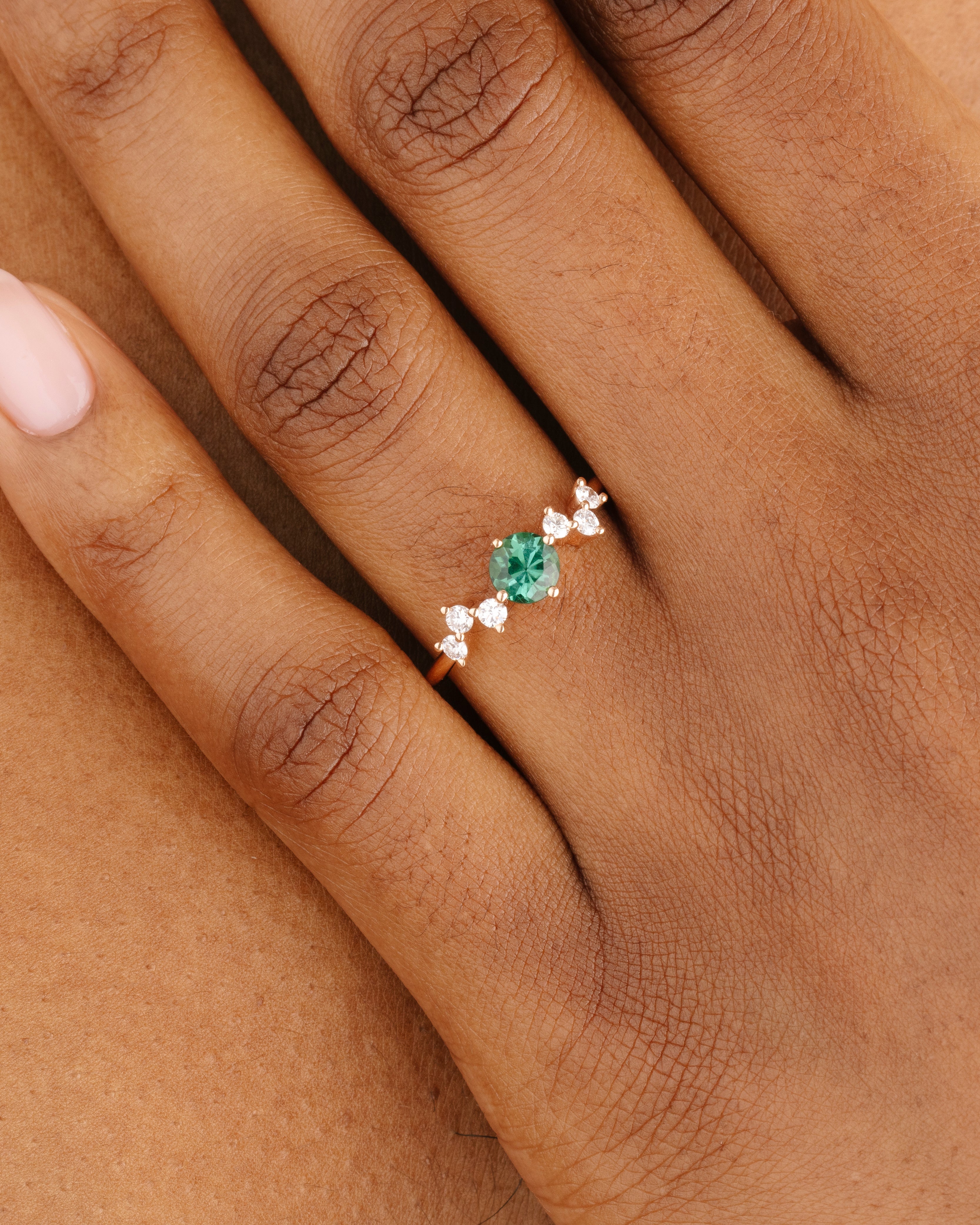 Colette tourmaline et diamants