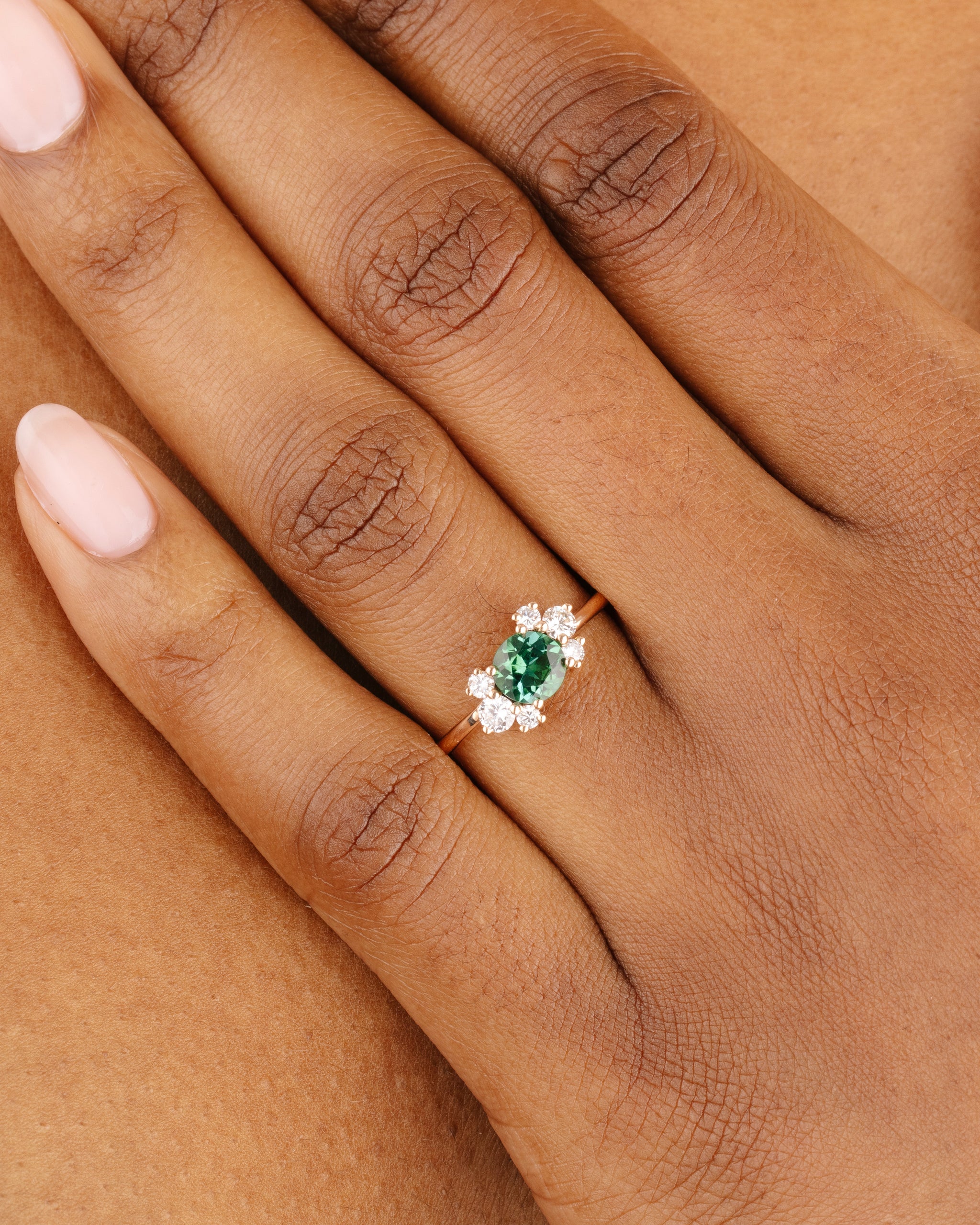 Marie tourmaline et diamants