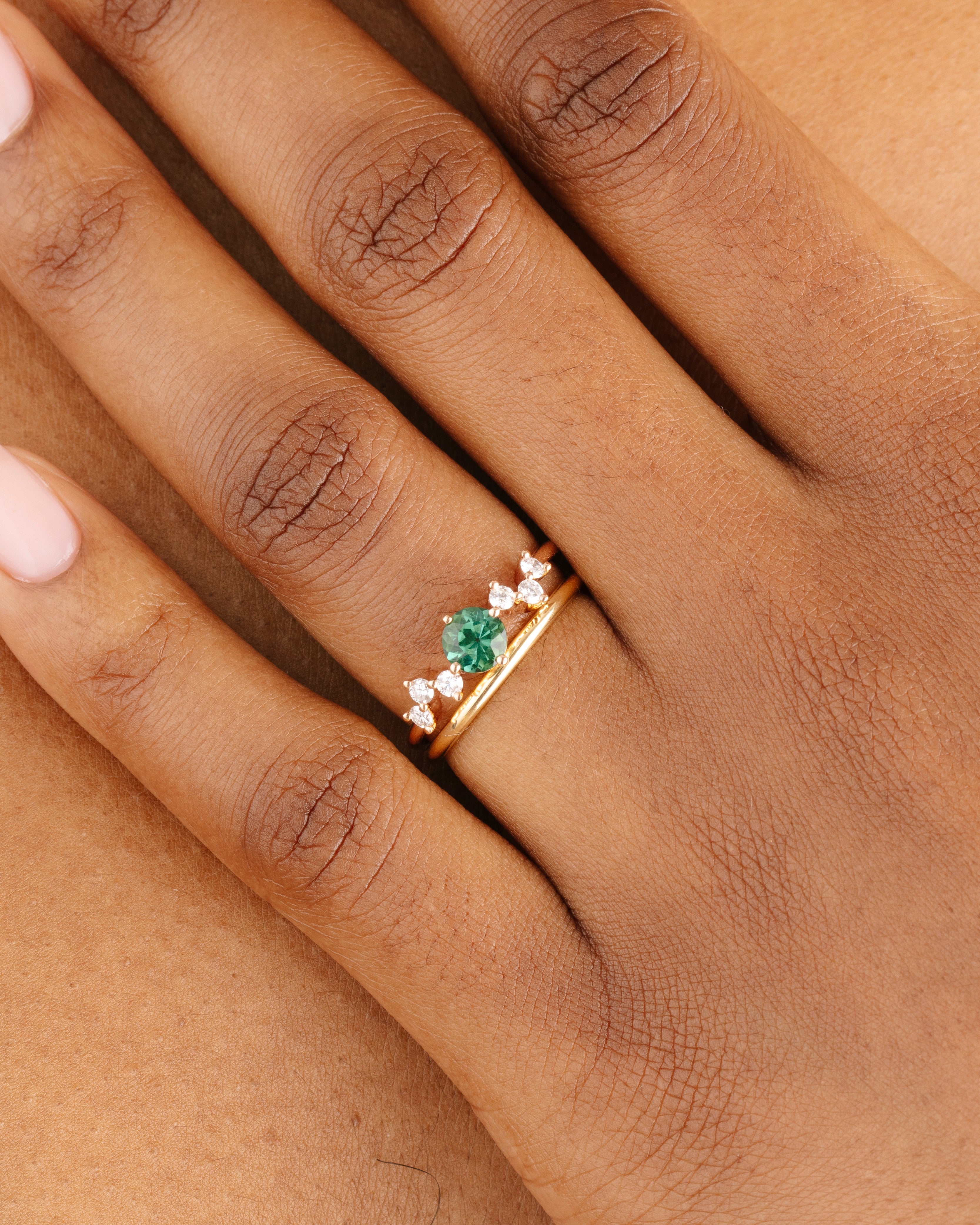 Colette tourmaline et diamants
