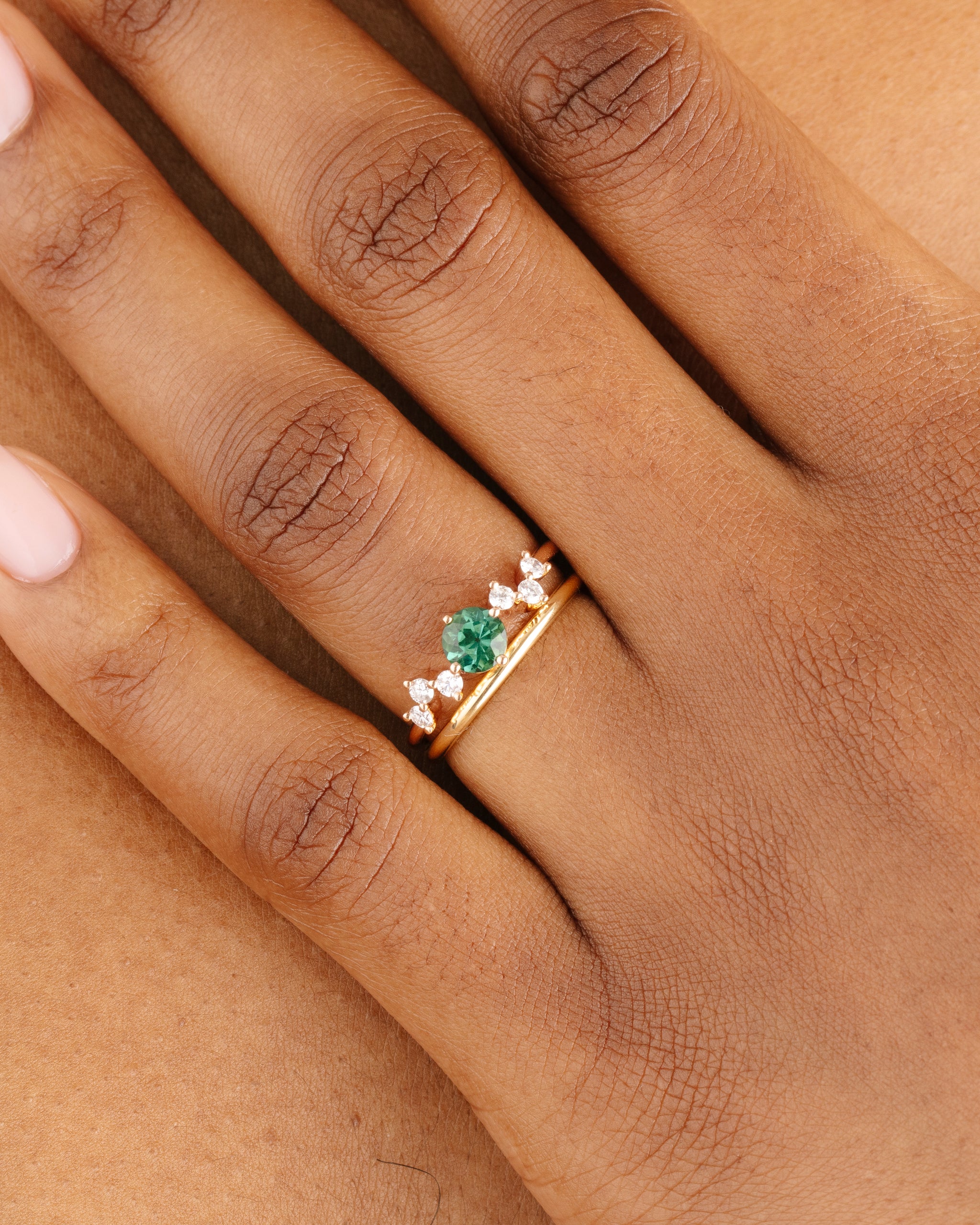 Colette tourmaline et diamants