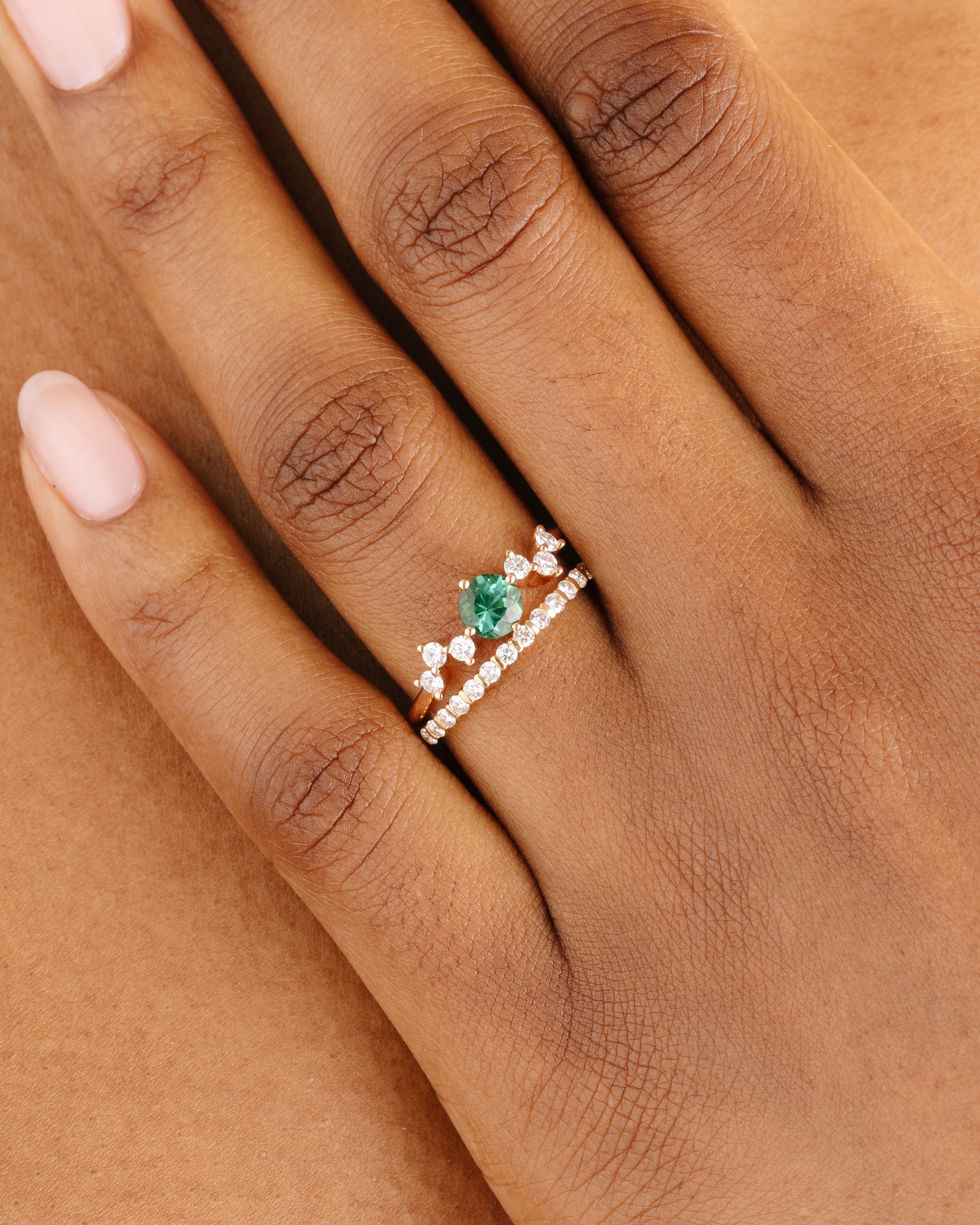 Colette tourmaline et diamants