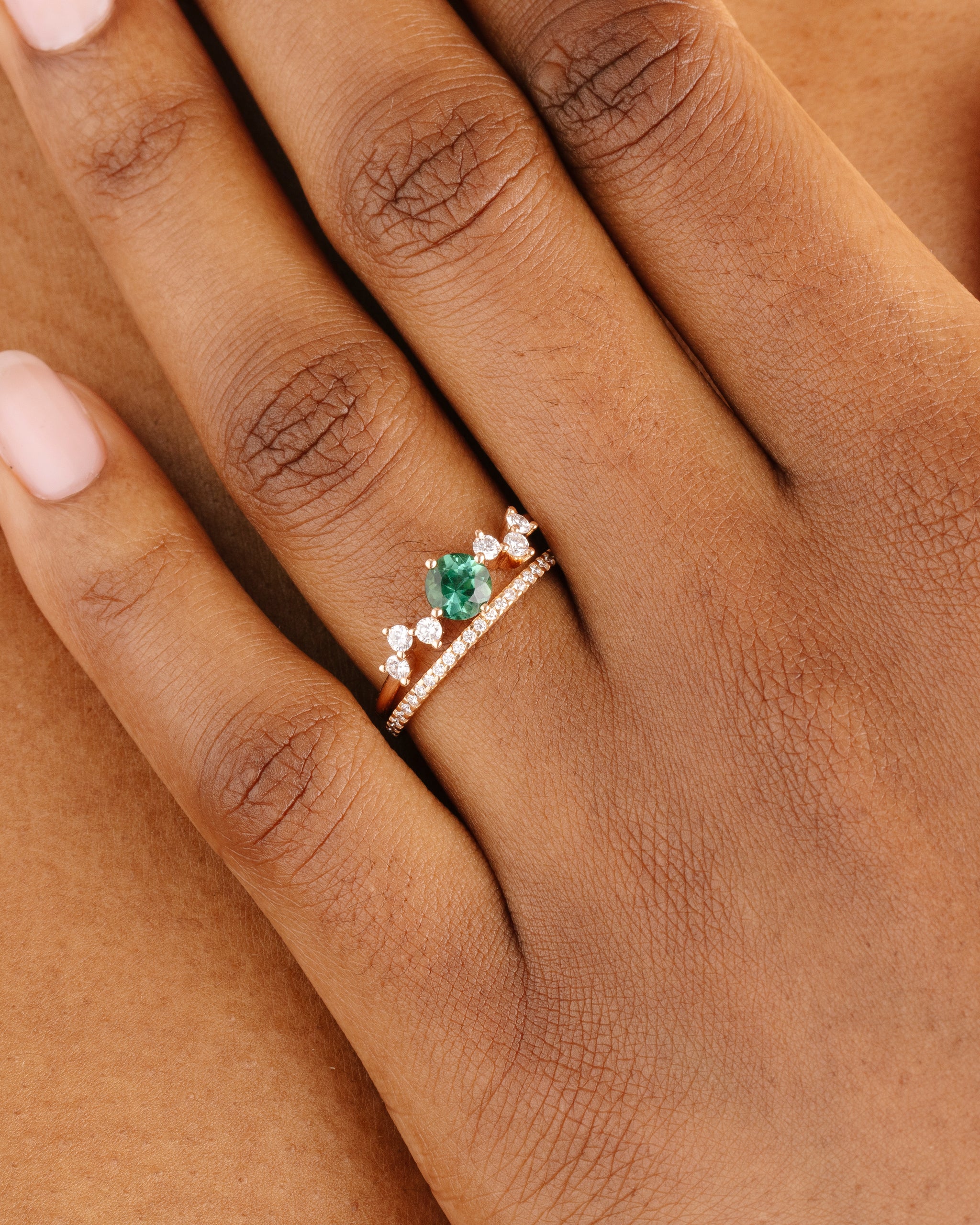 Colette tourmaline et diamants