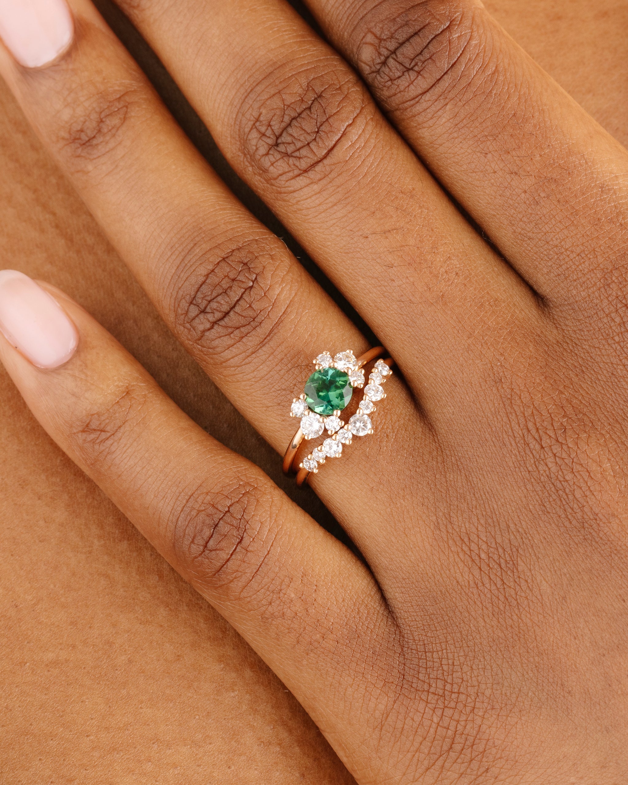 Marie tourmaline et diamants