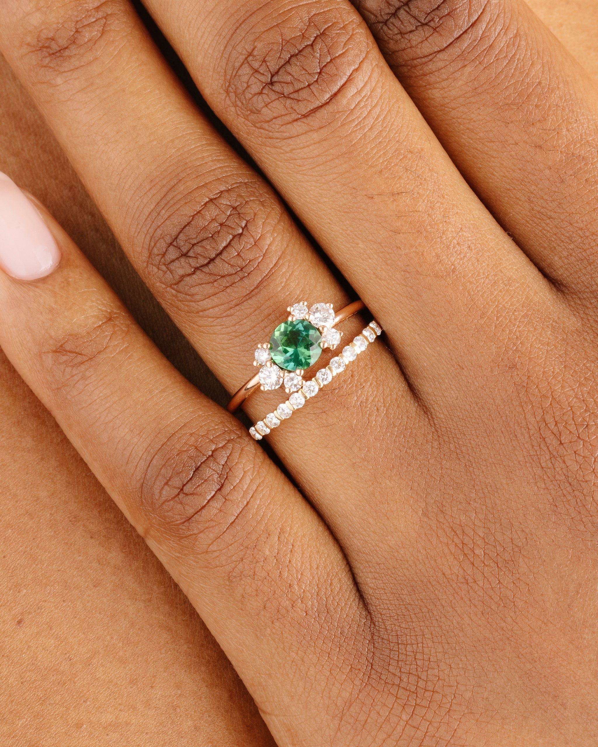 Marie tourmaline et diamants