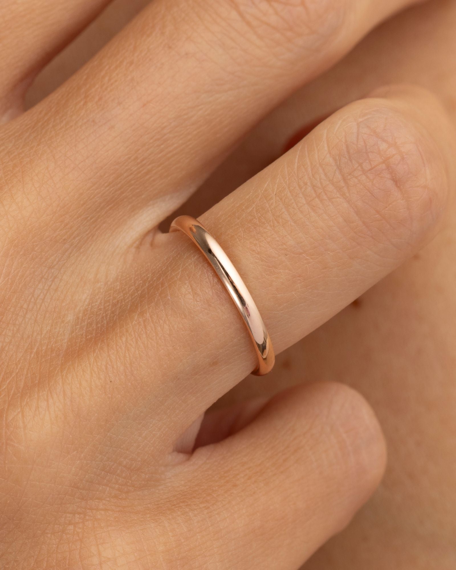 Demi-jonc confort 2mm