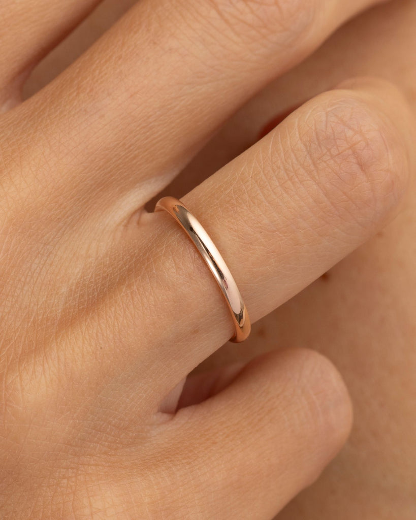 Demi-jonc confort 2mm