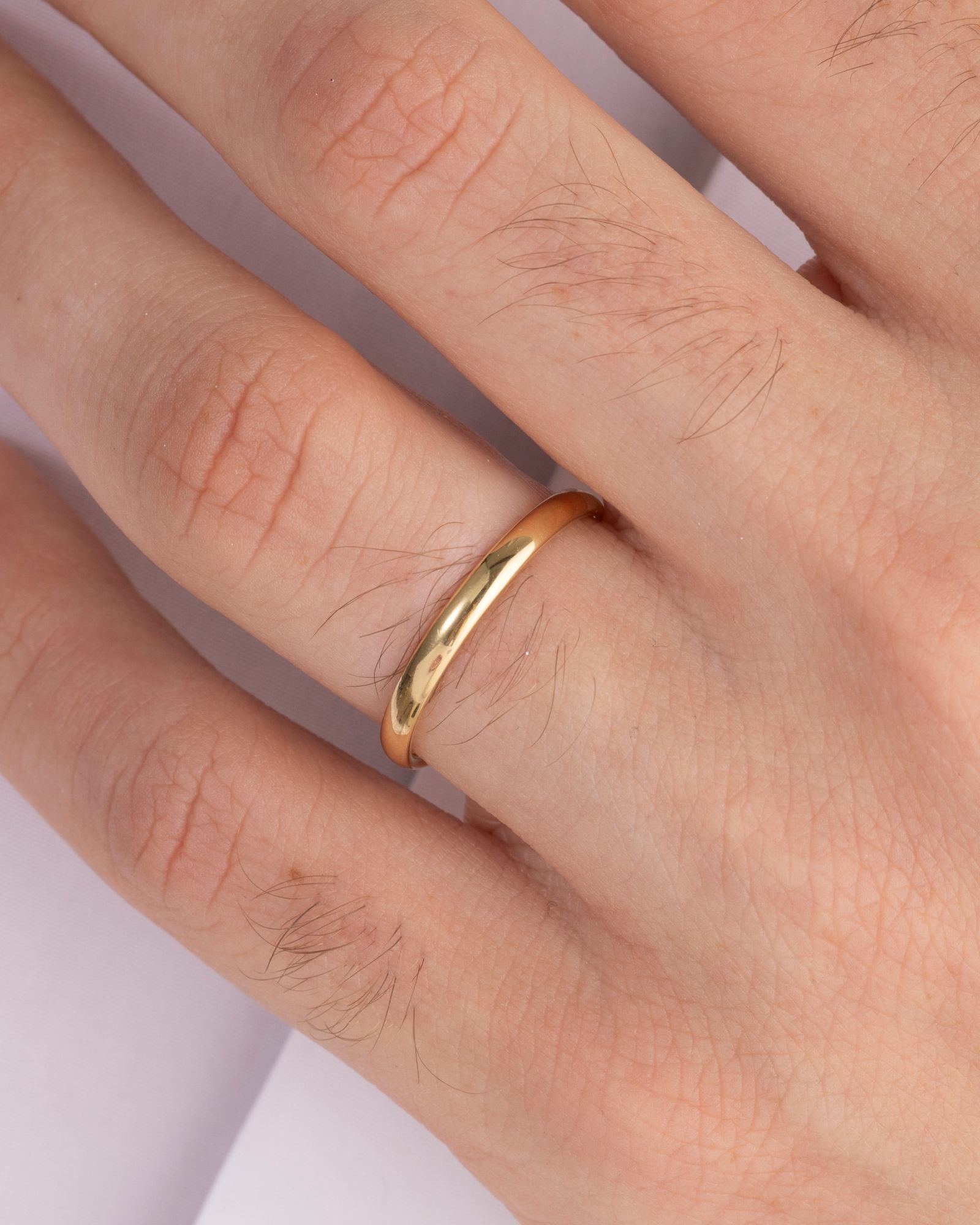 Demi-jonc classique 2,5 mm