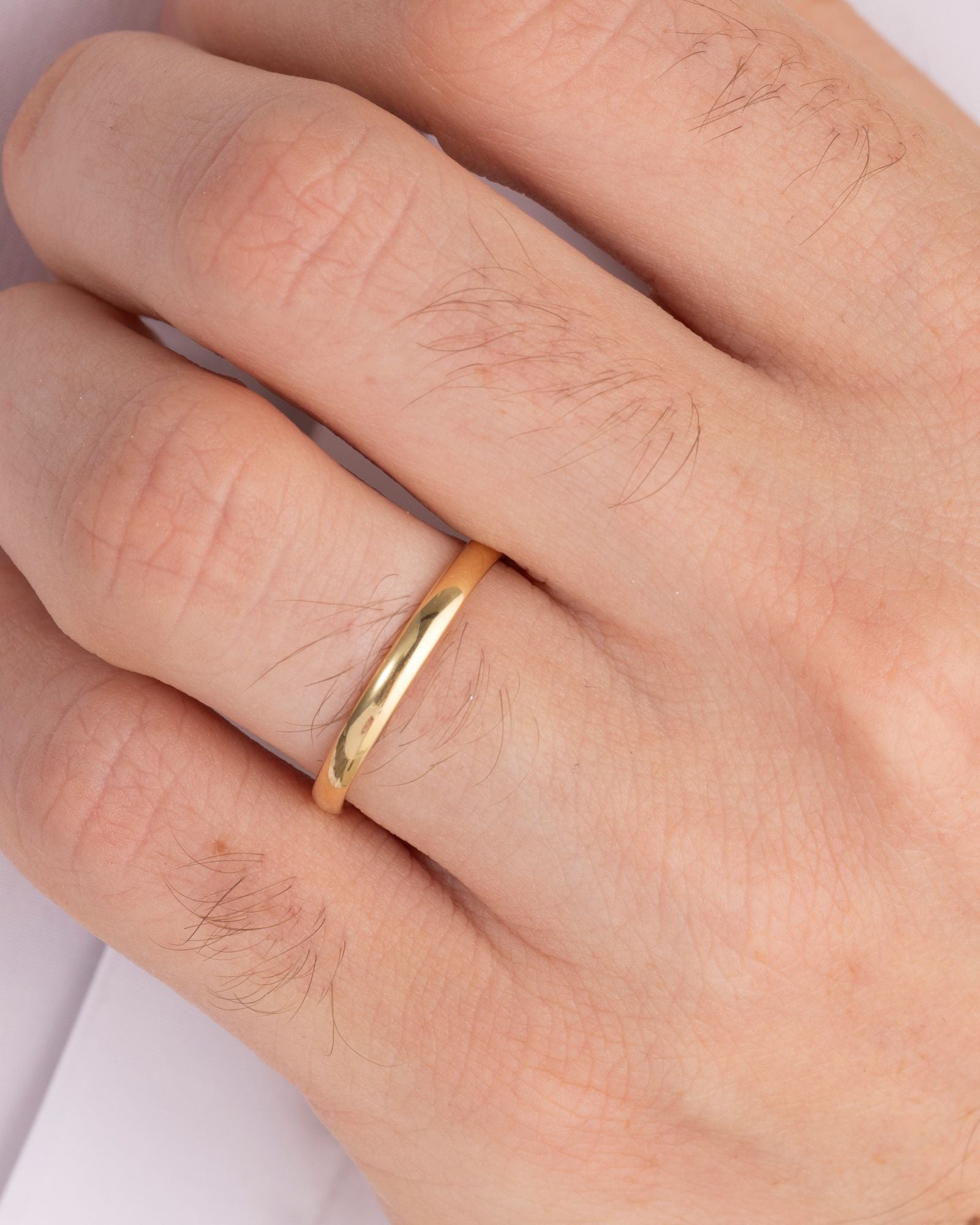 Demi-jonc classique 2,5 mm