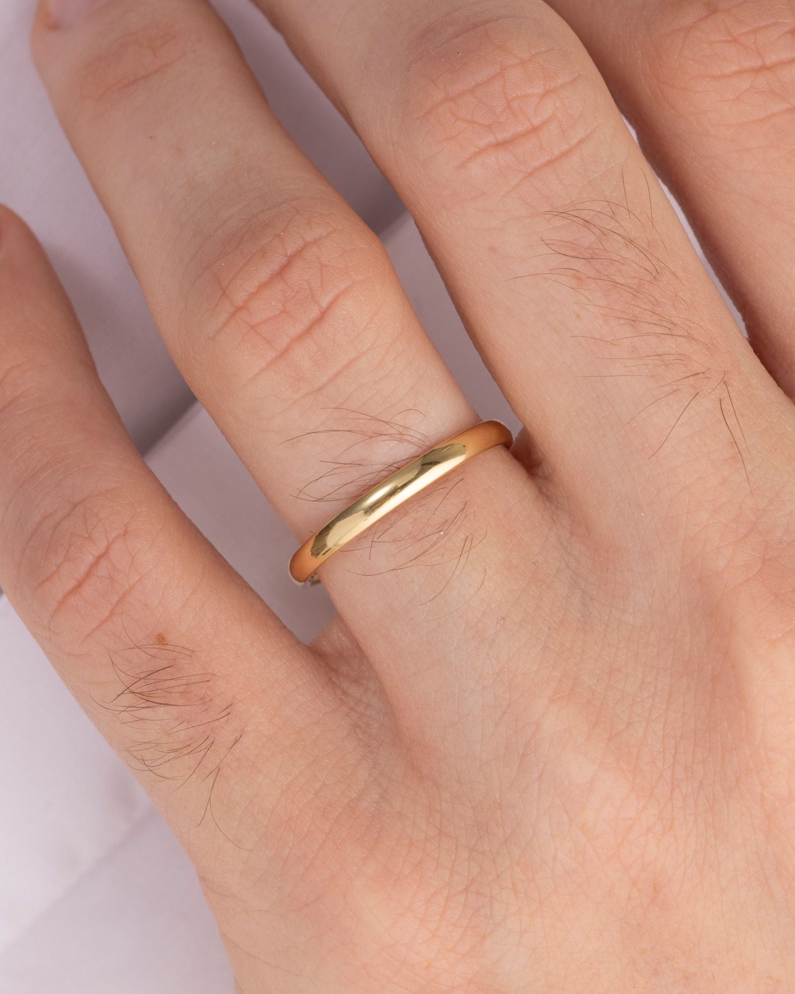 Demi-jonc classique 2,5 mm