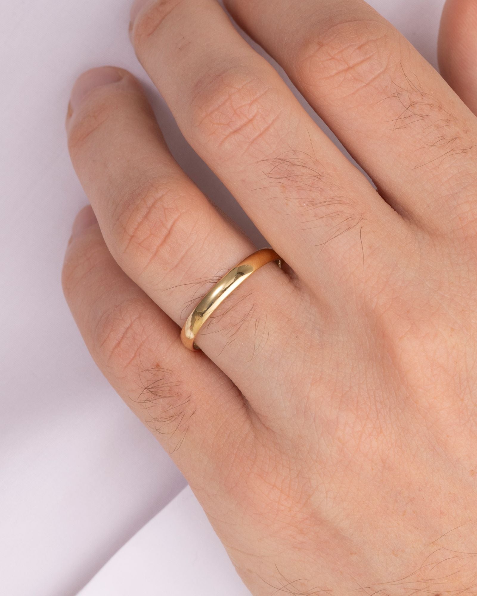 Demi-jonc classique 2,5 mm