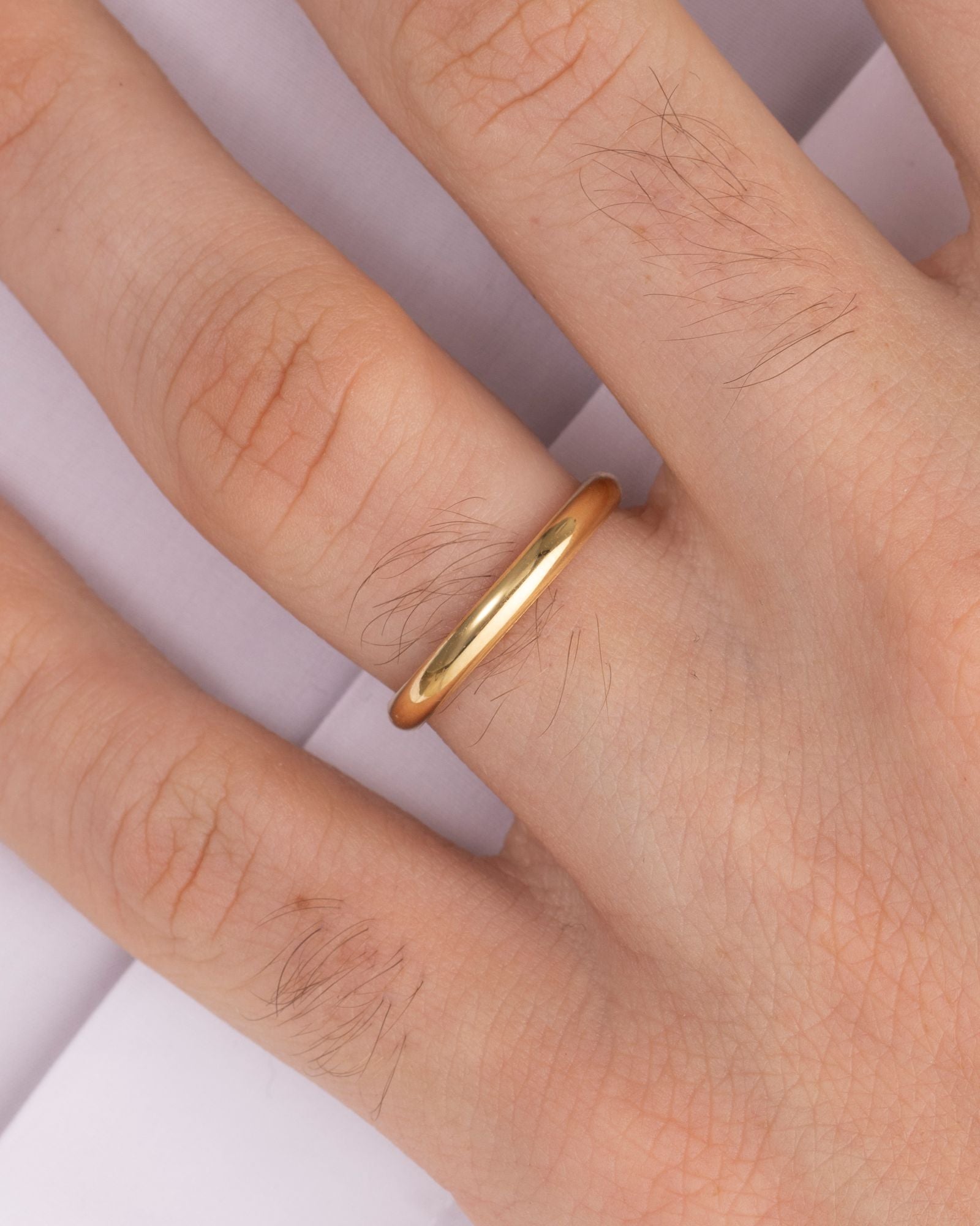 Demi-jonc confort 2,5mm