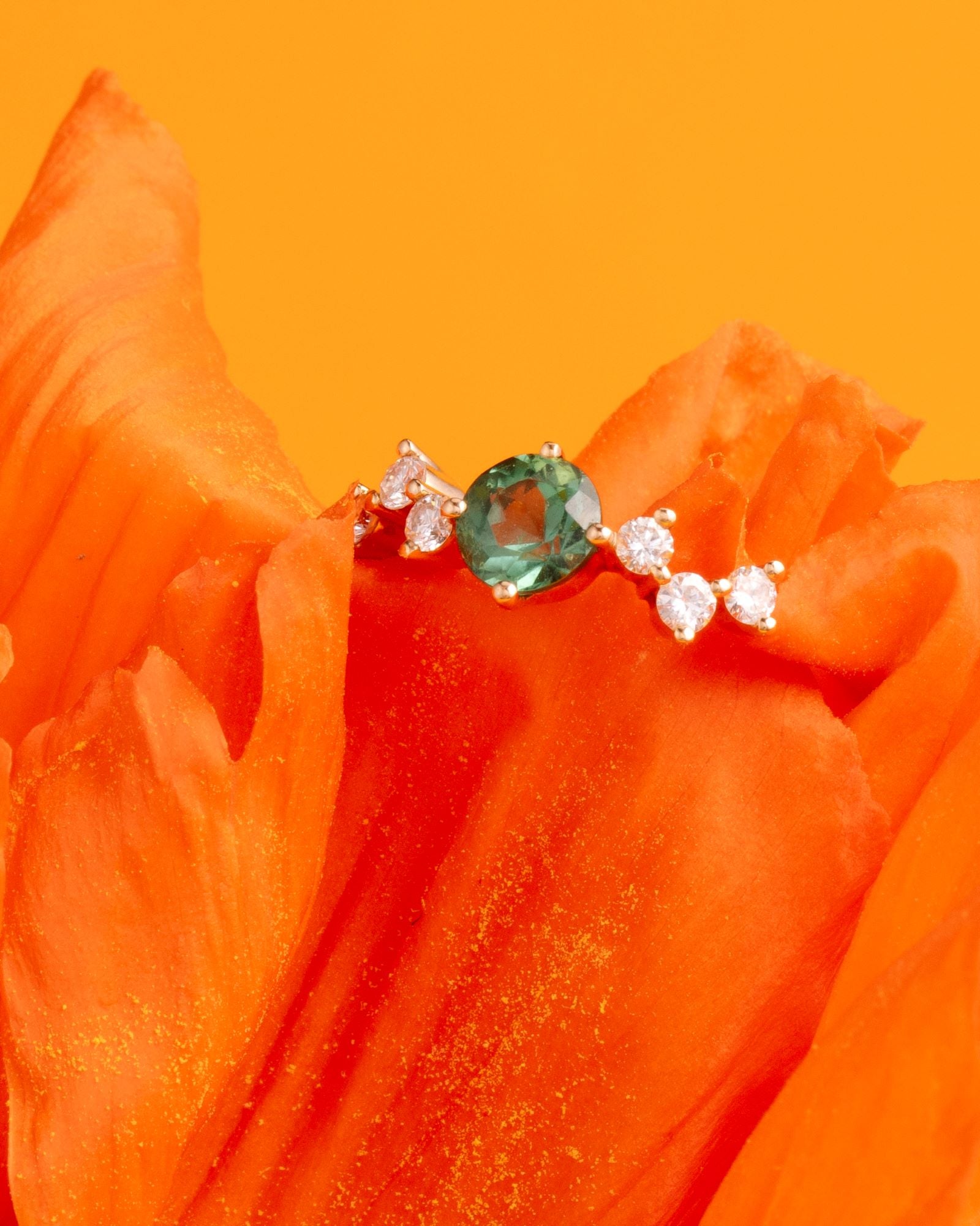 Colette tourmaline et diamants