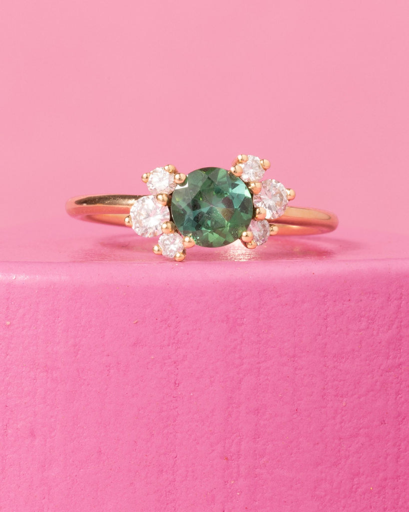 Marie tourmaline et diamants