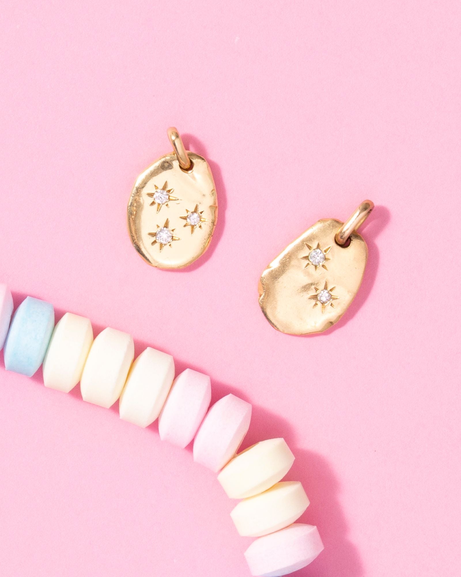 Médaillon 3 étoiles - fabriqué avec VOTRE or