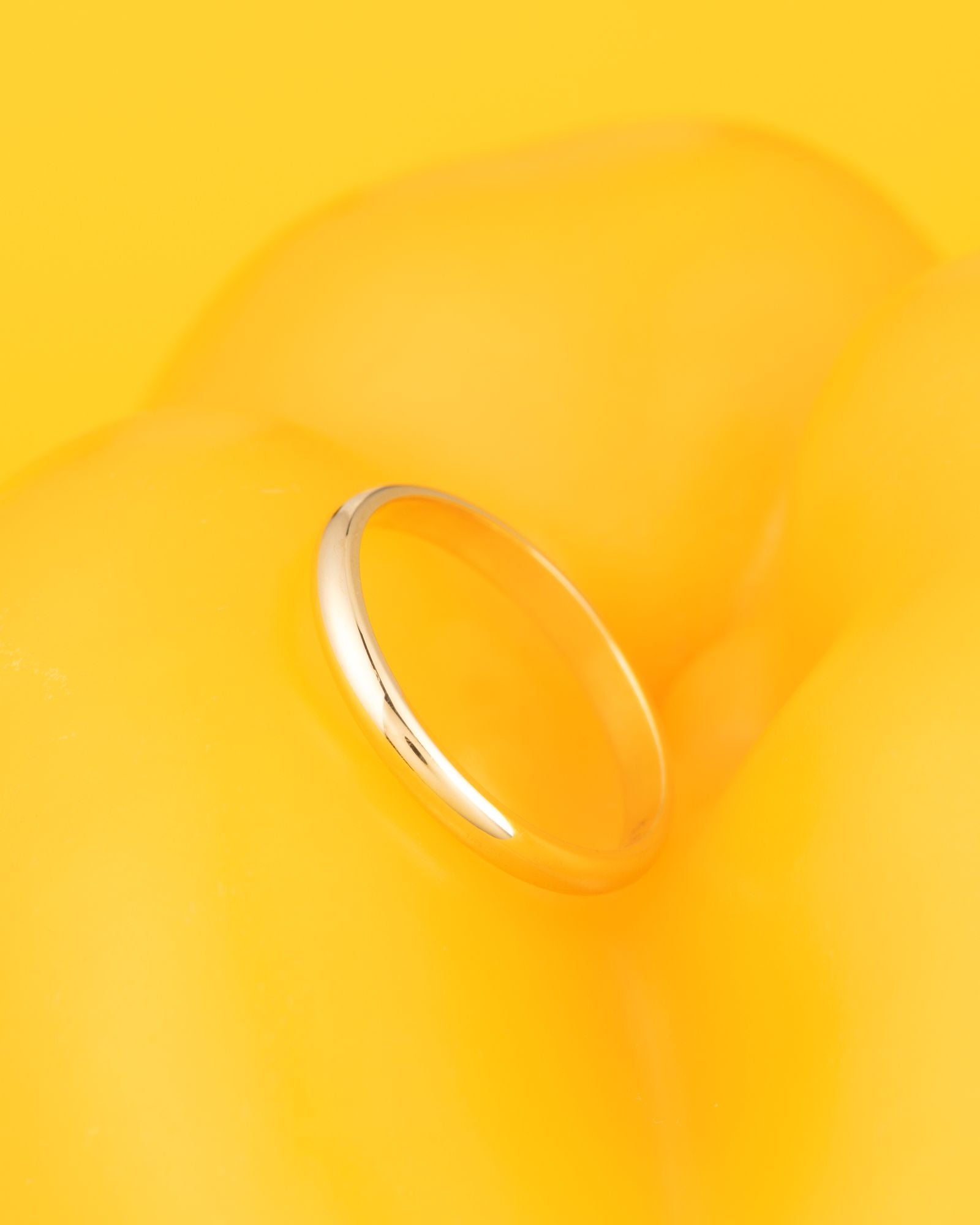 Demi-jonc classique 2,5 mm