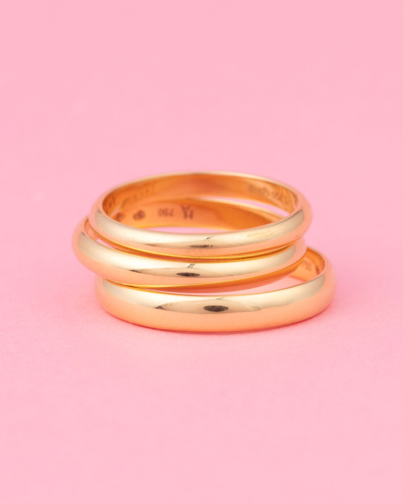 Demi-jonc classique 3mm