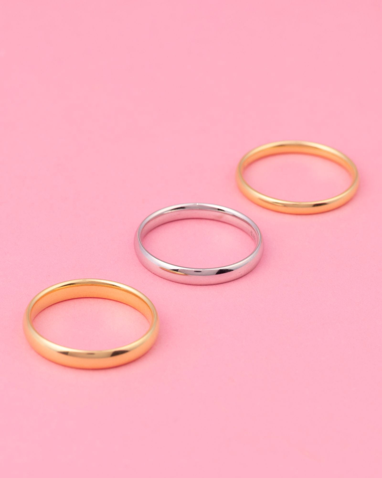 Demi-jonc confort 3,5mm