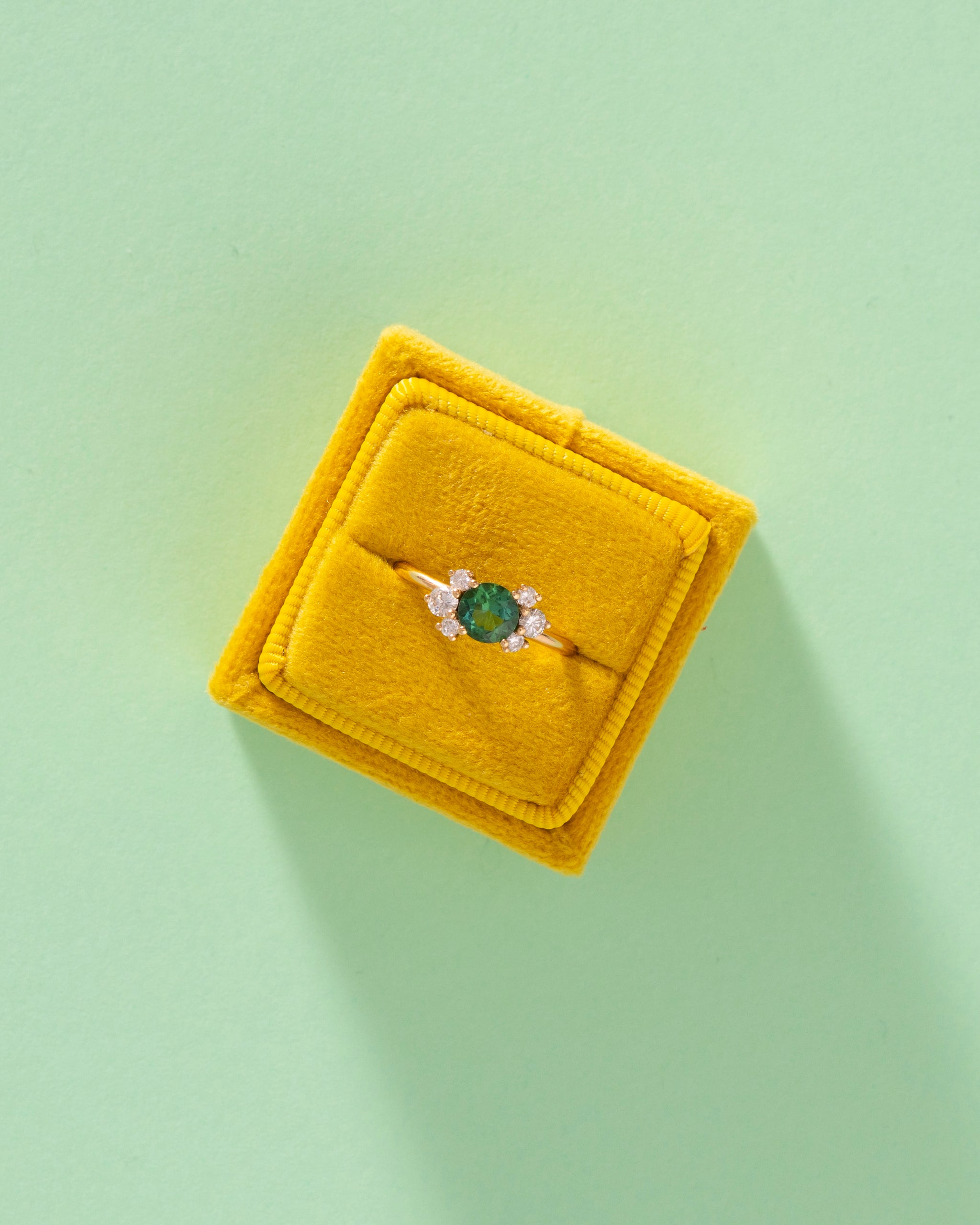 Marie tourmaline et diamants