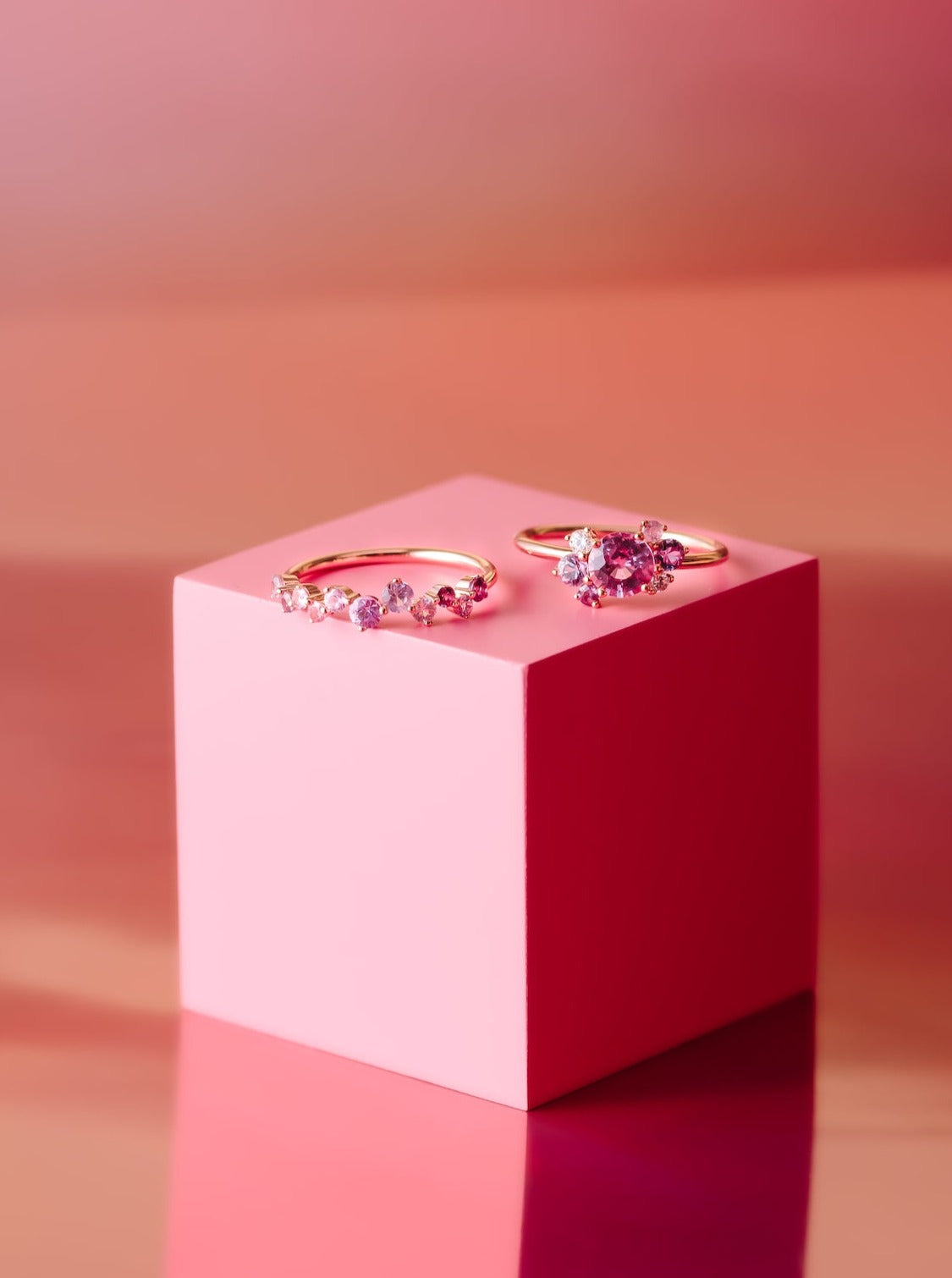Pink sapphire Maria