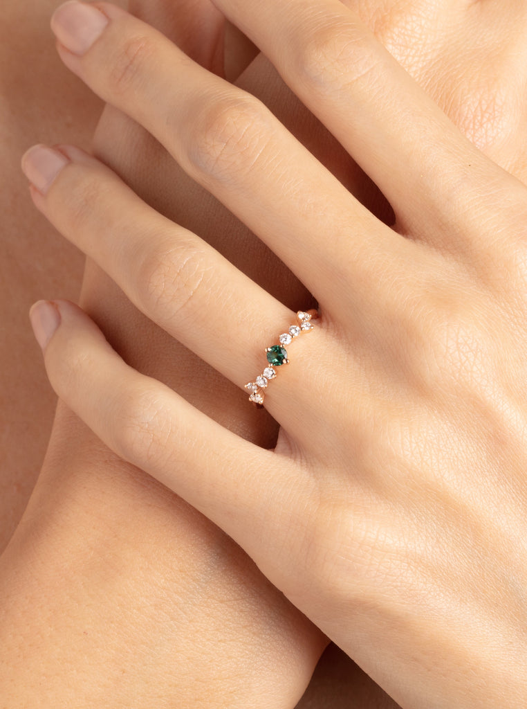 Baby Margot tourmaline et diamants