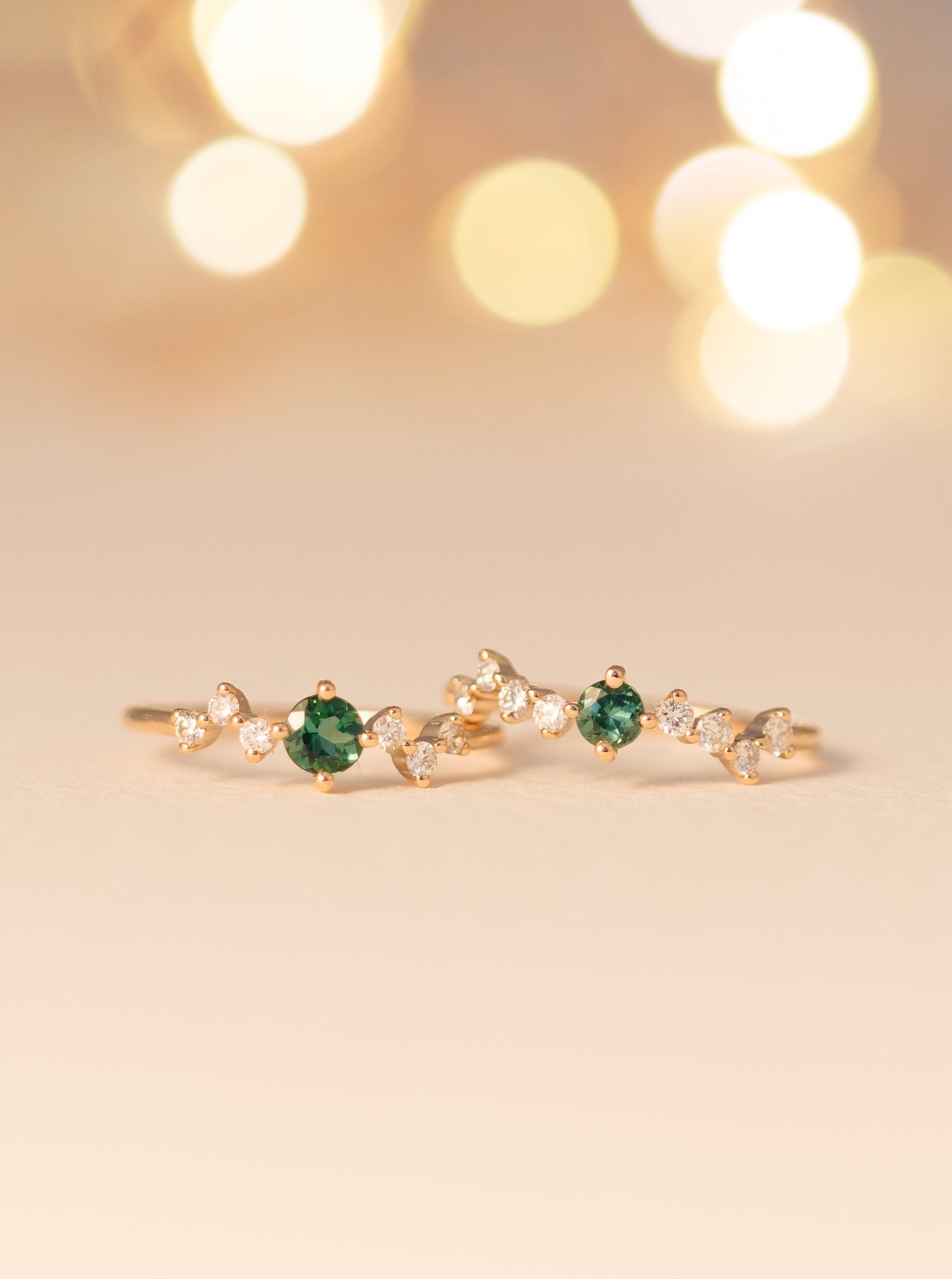 Baby Margot tourmaline et diamants