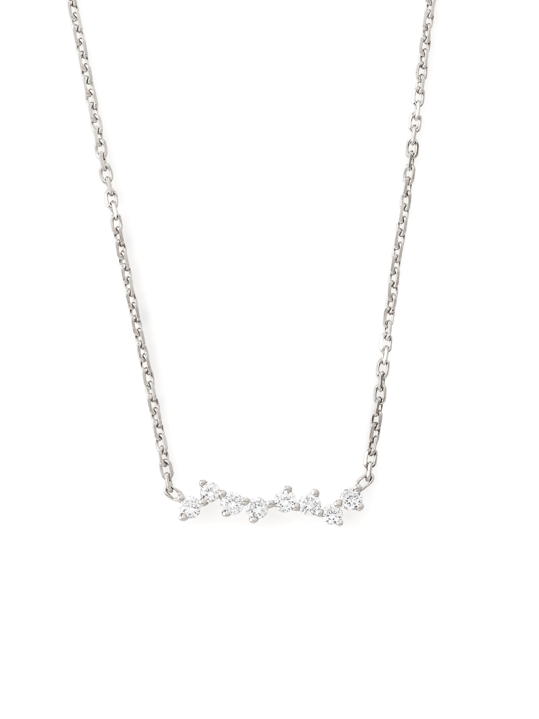 collier en or 18 carats et diamants recyclés