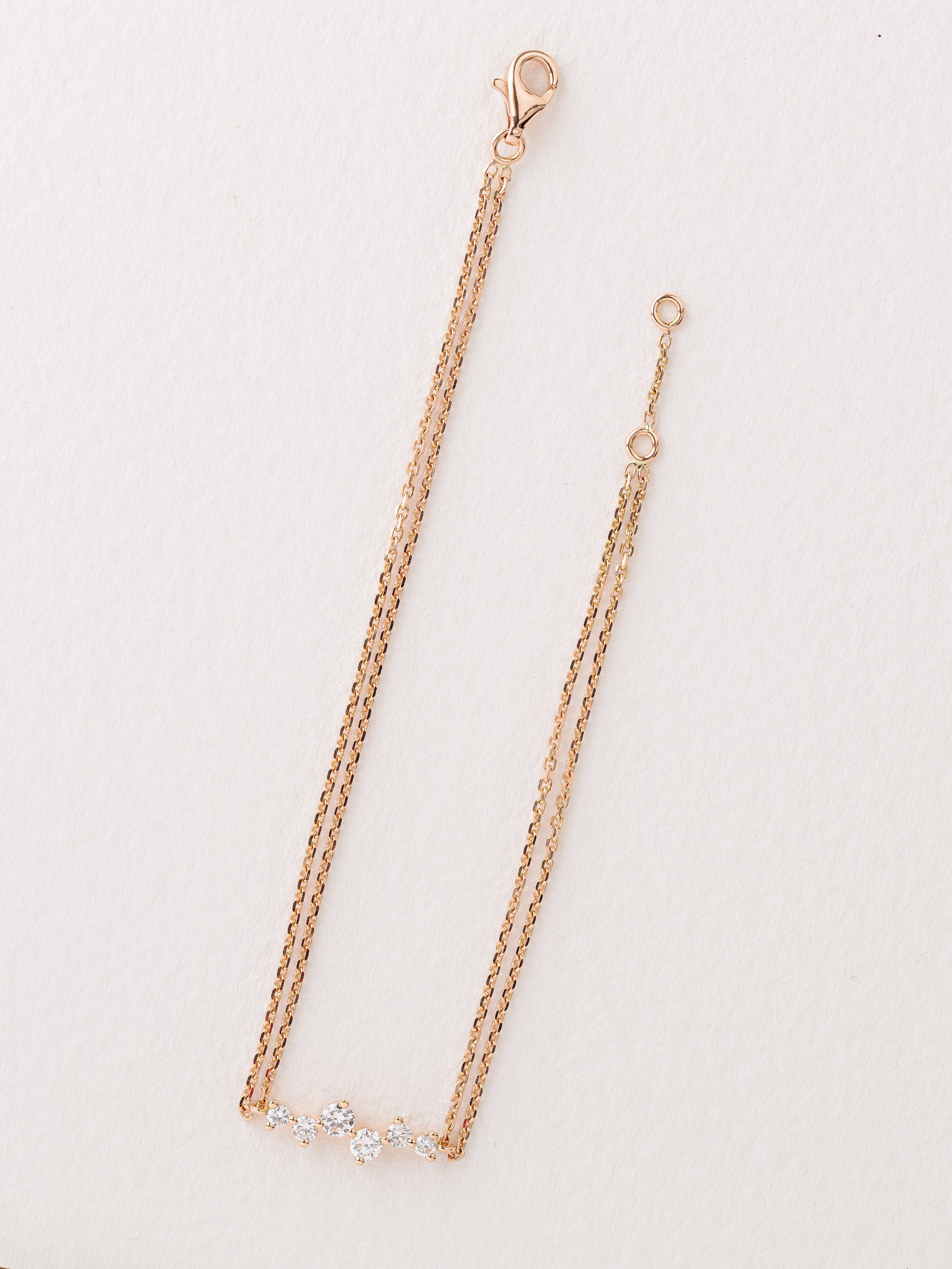 Bracelet Jeanne - héloïse et abélard joaillerie éthique fabriqué à Paris or diamants recyclés