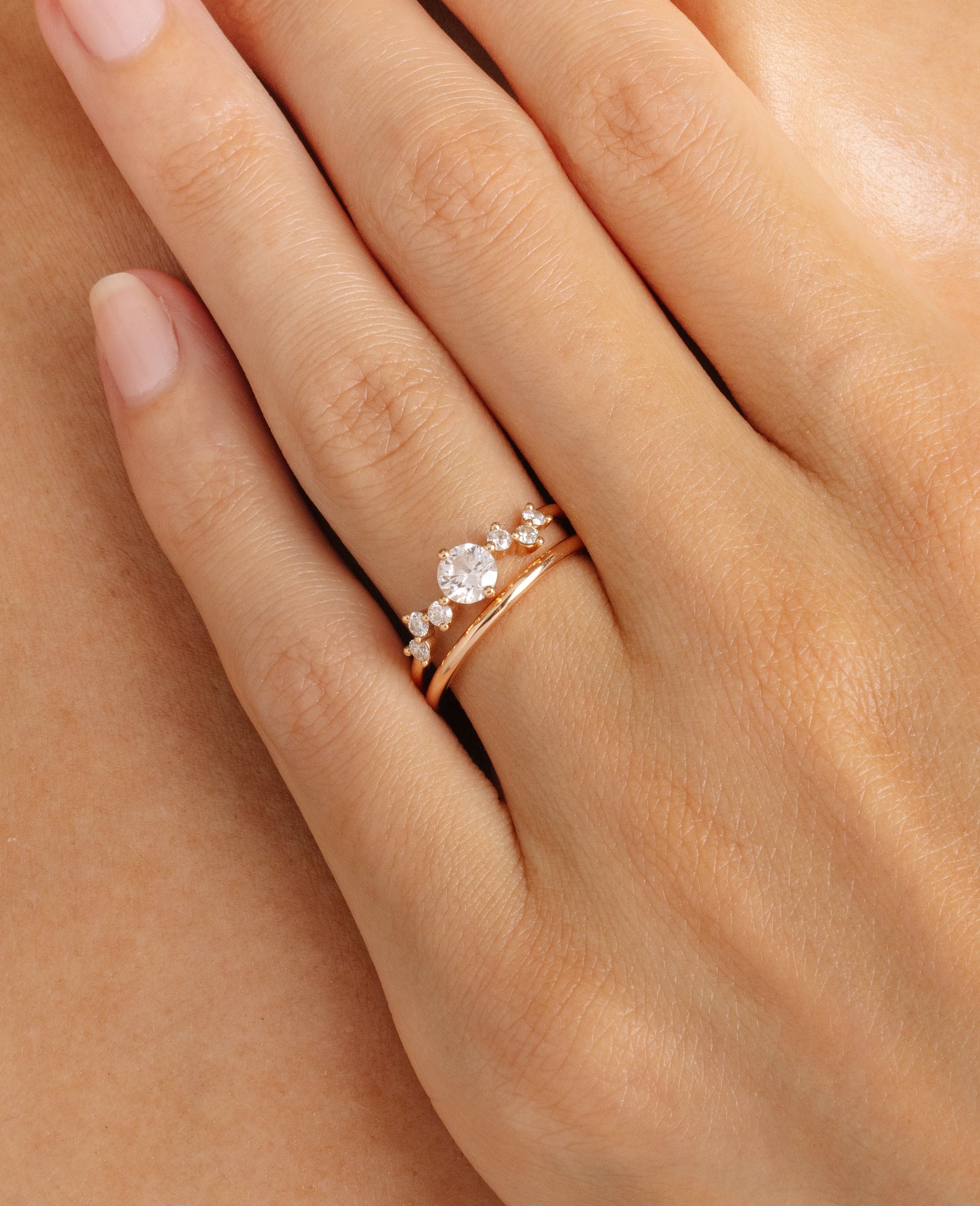 Bague Fiancaille Femme Doigt Alliance Femme Doigt Bague Mariage