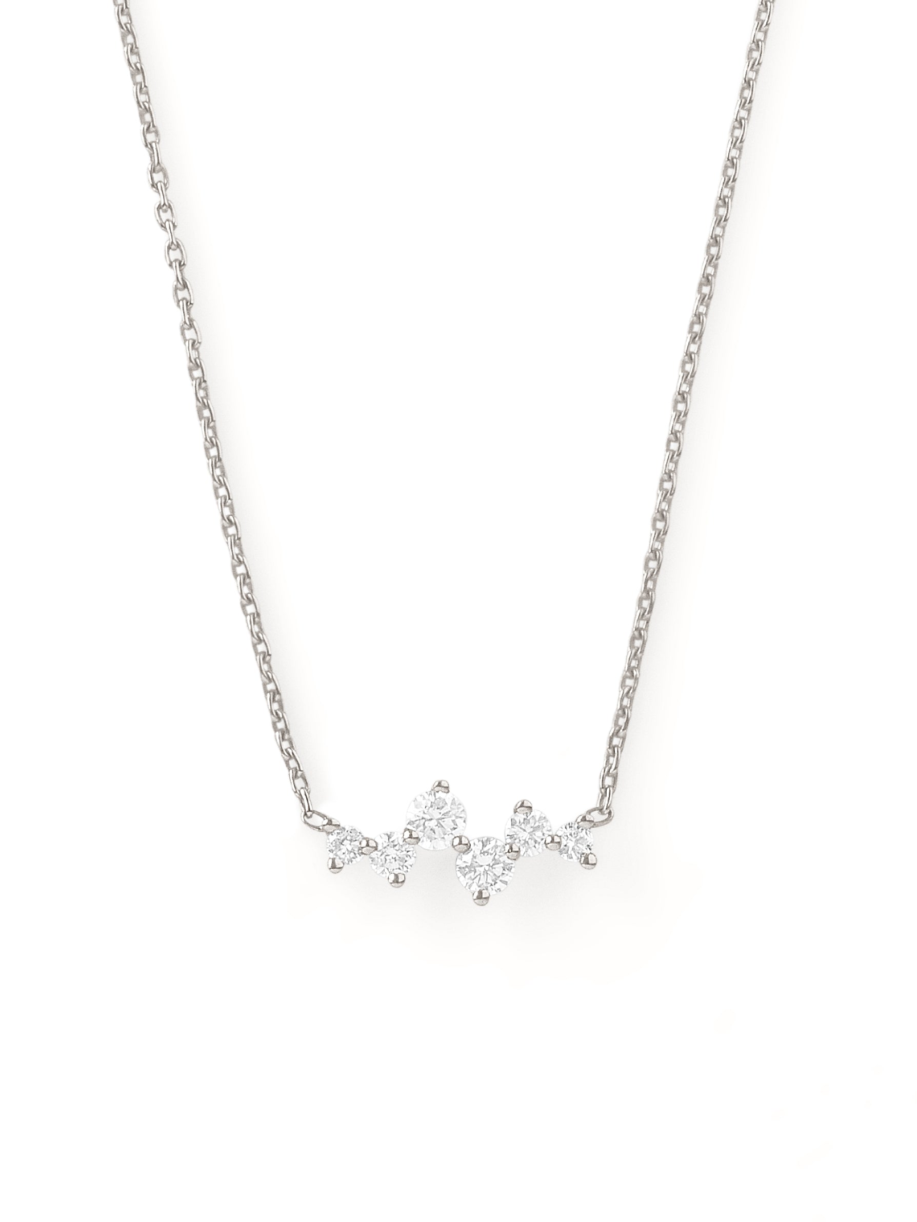 collier en or 18 carats et diamants recyclés