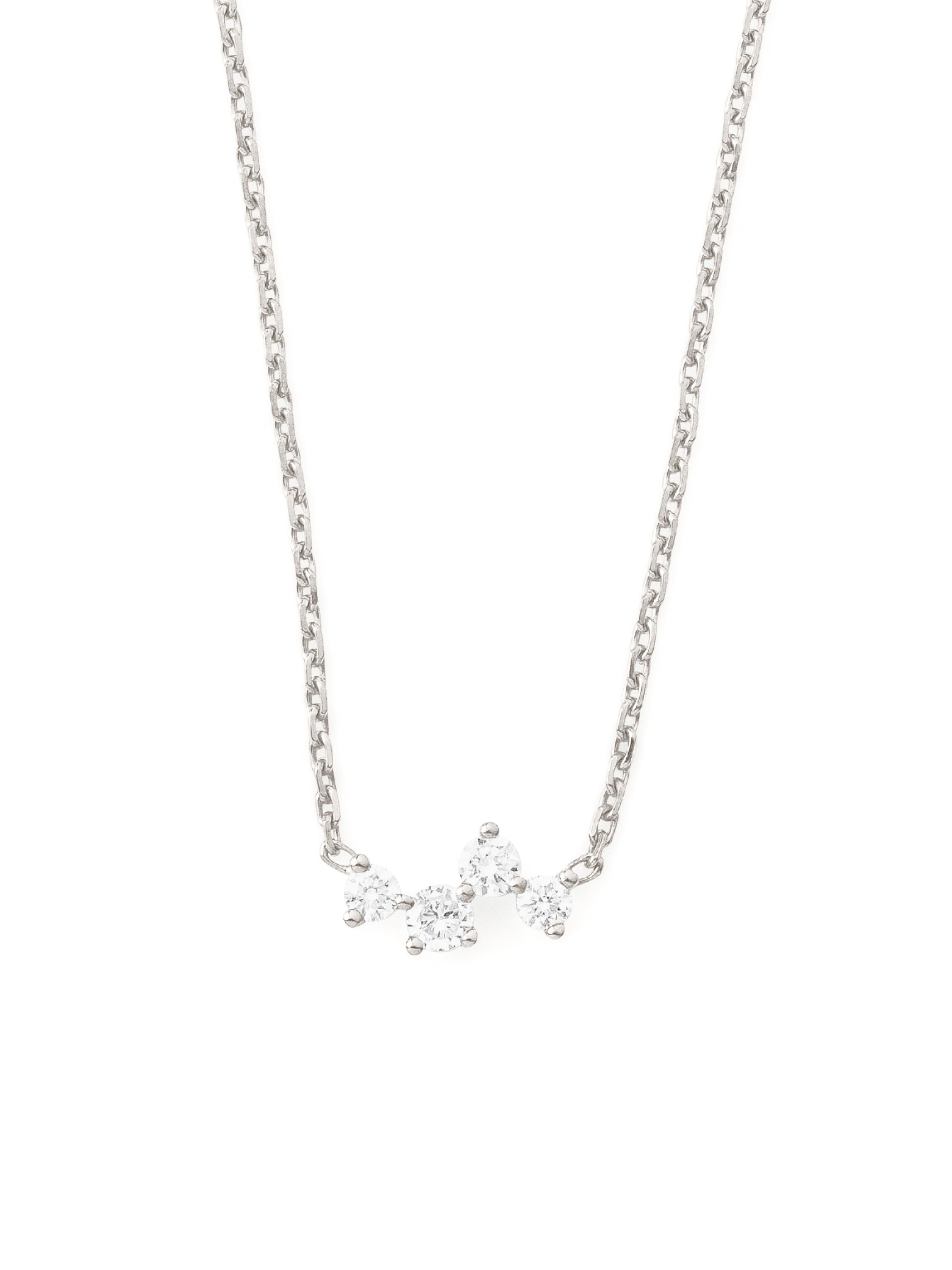 collier en or 18 carats et diamants recyclés